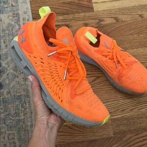 Under Armour Bright Orange Running Shoes